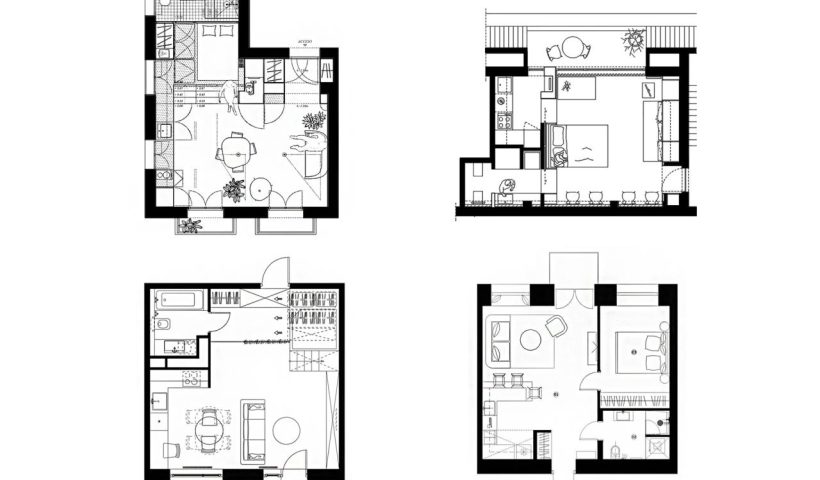 Desain rumah lantai 2 ukuran 50 meter