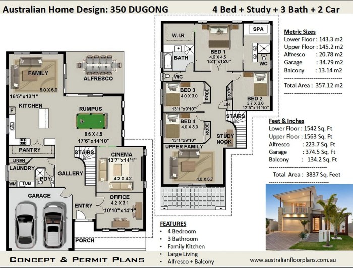 Desain rumah kost 2 lantai 6x12