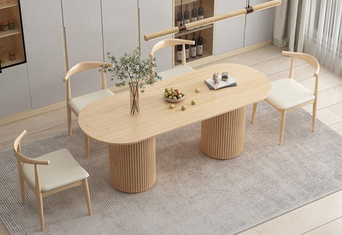 Oval wohnzimmer tisch