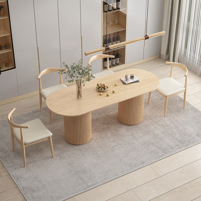 Oval wohnzimmer tisch