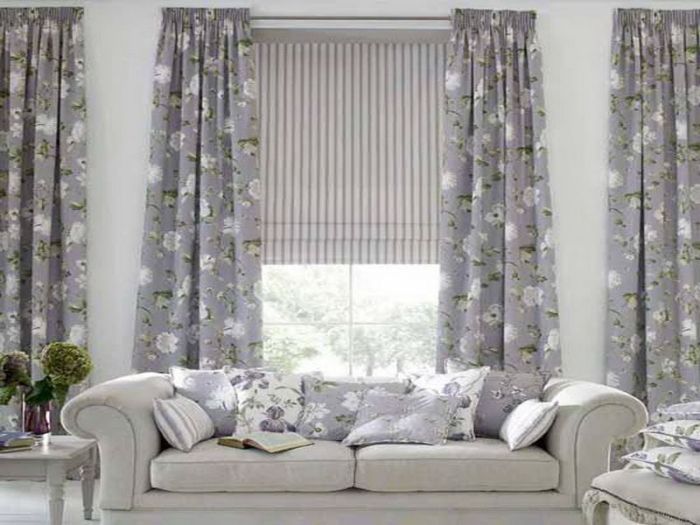 Curtains living room curtain modern ideas elegant grey blinds rooms decor neutral spacious furniture small formal paterson sophie interior colour